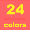 24カラー