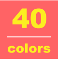 40カラー